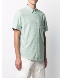 Мужская мятная рубашка с коротким рукавом от Carhartt WIP