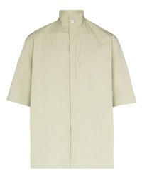 Мужская мятная рубашка с коротким рукавом от Tom Wood
