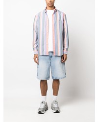 Мужская мятная футболка-поло в горизонтальную полоску от Polo Ralph Lauren