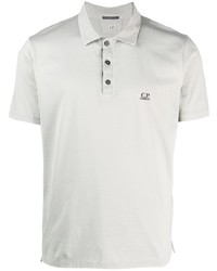 Мужская мятная футболка-поло с принтом от C.P. Company