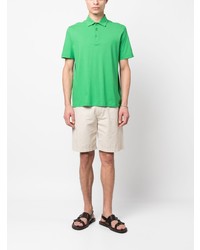 Мужская мятная футболка-поло от Herno