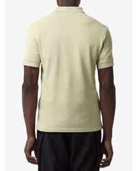 Мужская мятная футболка-поло от Burberry