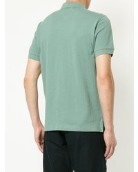 Мужская мятная футболка-поло от Kent & Curwen