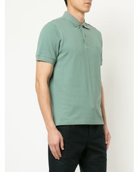 Мужская мятная футболка-поло от Kent & Curwen