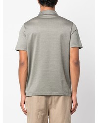 Мужская мятная футболка-поло от Corneliani