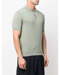 Мужская мятная футболка-поло от Malo