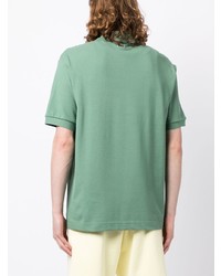Мужская мятная футболка-поло от Lacoste