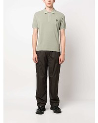 Мужская мятная футболка-поло от Parajumpers