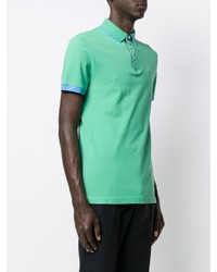 Мужская мятная футболка-поло от Hackett