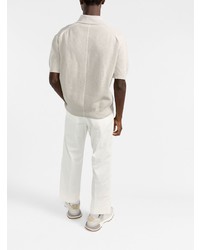 Мужская мятная футболка-поло от There Was One