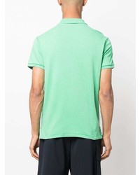Мужская мятная футболка-поло от Polo Ralph Lauren