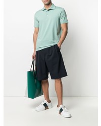 Мужская мятная футболка-поло от Malo