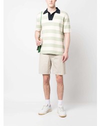 Мужская мятная футболка-поло от Sunnei