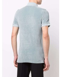 Мужская мятная футболка-поло от Tom Ford
