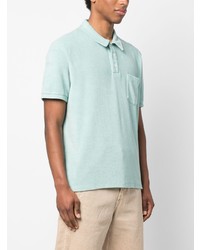 Мужская мятная футболка-поло от Closed