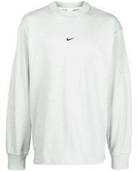 Мужская мятная футболка с длинным рукавом от Nike