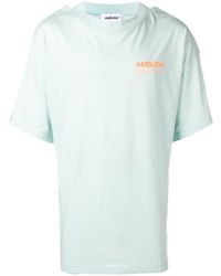 Мужская мятная футболка с круглым вырезом с принтом от Ambush
