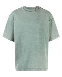 Мужская мятная футболка с круглым вырезом с принтом от Axel Arigato