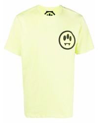 Мужская мятная футболка с круглым вырезом с принтом от BARROW