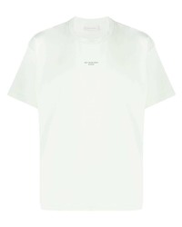 Мужская мятная футболка с круглым вырезом с принтом от Drôle De Monsieur