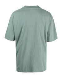 Мужская мятная футболка с круглым вырезом с принтом от Prmtvo