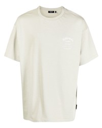 Мужская мятная футболка с круглым вырезом с цветочным принтом от FIVE CM