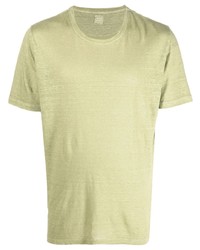 Мужская мятная футболка с круглым вырезом от 120% Lino