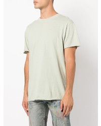 Мужская мятная футболка с круглым вырезом от John Elliott