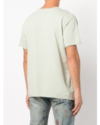 Мужская мятная футболка с круглым вырезом от John Elliott