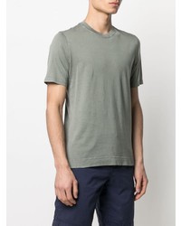 Мужская мятная футболка с круглым вырезом от Fedeli