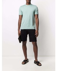 Мужская мятная футболка с круглым вырезом от Malo