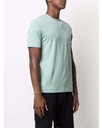 Мужская мятная футболка с круглым вырезом от Malo