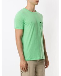 Мужская мятная футболка с круглым вырезом от OSKLEN