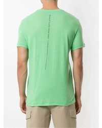 Мужская мятная футболка с круглым вырезом от OSKLEN