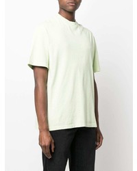 Мужская мятная футболка с круглым вырезом от Han Kjobenhavn