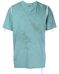 Мужская мятная футболка с круглым вырезом от Isaac Sellam Experience
