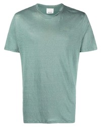 Мужская мятная футболка с круглым вырезом от Isabel Marant