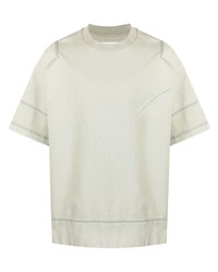 Мужская мятная футболка с круглым вырезом от Jil Sander
