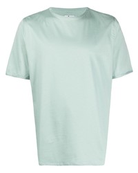 Мужская мятная футболка с круглым вырезом от Kiton