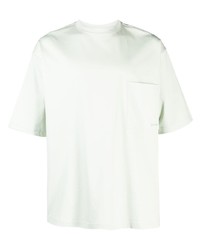 Мужская мятная футболка с круглым вырезом от Lanvin