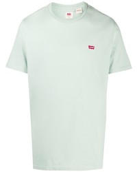 Мужская мятная футболка с круглым вырезом от Levi's