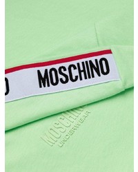 Мужская мятная футболка с круглым вырезом от Moschino