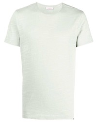 Мужская мятная футболка с круглым вырезом от Orlebar Brown