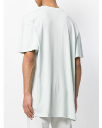 Мужская мятная футболка с круглым вырезом от Paura