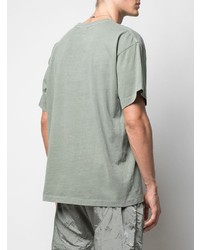 Мужская мятная футболка с круглым вырезом от John Elliott