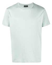 Мужская мятная футболка с круглым вырезом от Roberto Collina