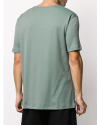 Мужская мятная футболка с круглым вырезом от Lemaire