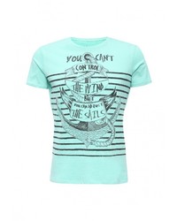 Мужская мятная футболка от Alcott