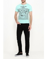 Мужская мятная футболка от Alcott