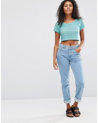 Женская мятная футболка от Brave Soul